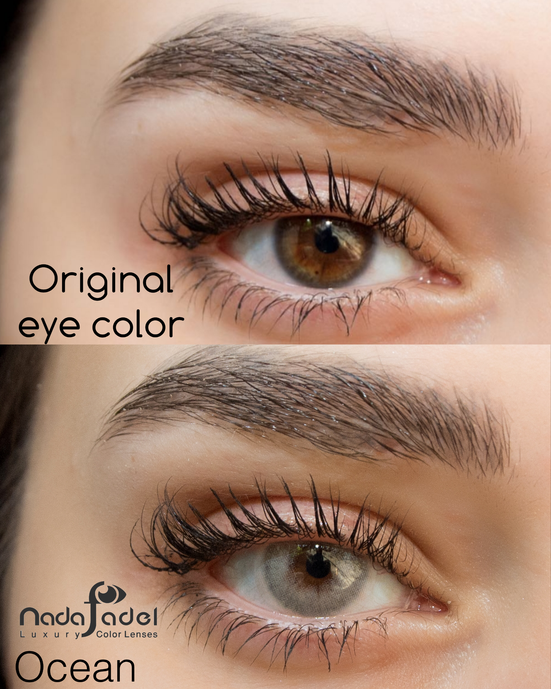 Nada Fedal lenses -Nada Ocean lens - original aye color